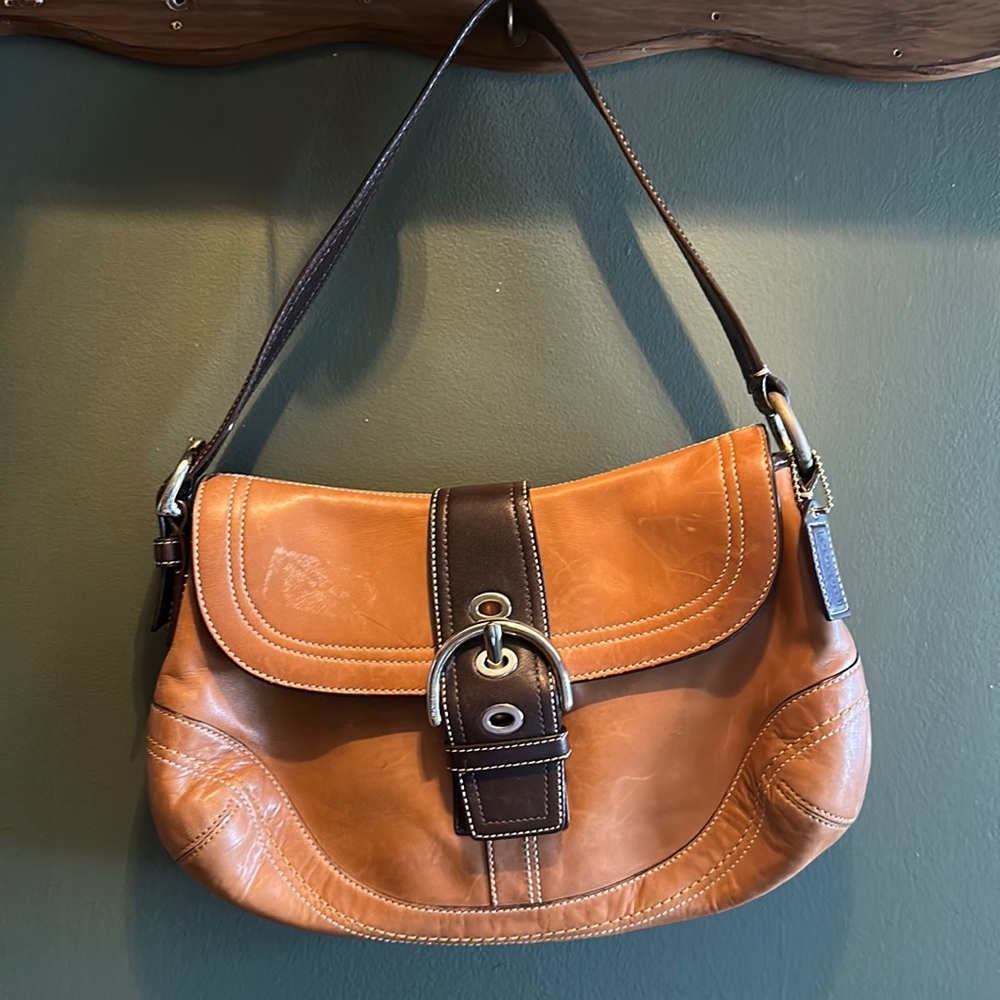 COACH leather bag